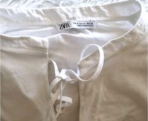 Pinteresty Zara Tie-Front Blouse