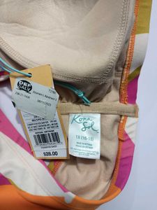 Tropical Print Bikini Set Size Large