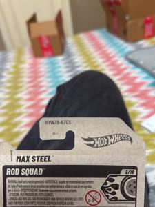 HOT WHEELS MAXSTEEL BLUE FOR SALE IMPORTED