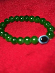 Green Beaded Bracelet