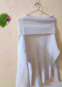 Korean Style Off White Pullover
