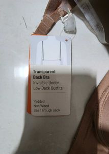 Zivame backless Nude Bra - New with Tag