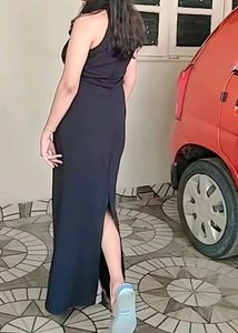 Black Stylish Maxi Dress
