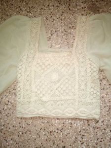 Green Beachy Top