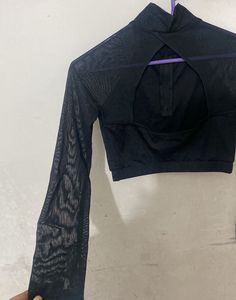 Black Long Sleeve Top