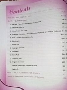 Self Study Chemistry Class 10th Icse