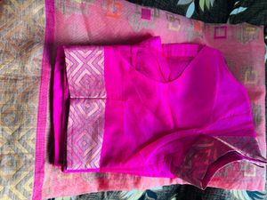 Pattu Border Saree