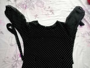 Black Polka Dot Dress