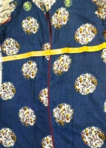 Kurti sleves designer shape fancy blue