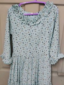 Chiffon kurthi/Dress With Lining