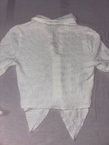 Zudio White Fitted Top