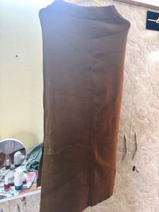 Slim Look Woollen Skirt