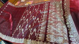 Stylish Full Work Heavy Saree For Wedding