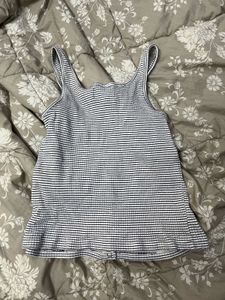 Black And White Tank Top