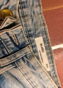 Light Wash Flare Leg Jeans