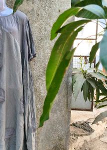 7.23.1 CUTE GREY LONG DRESS