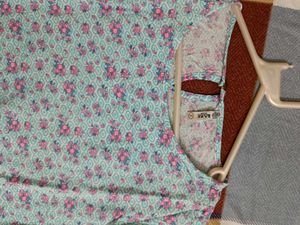 Bare Denim Multicolour Floral Top