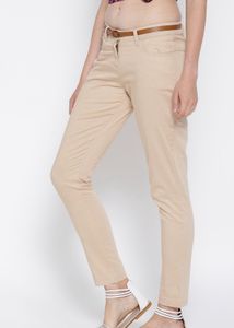 Beige Trousers