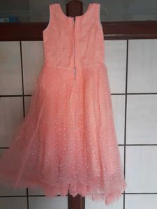 Cute Peach Party Dress