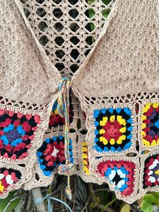 Crochet waistcoat Top