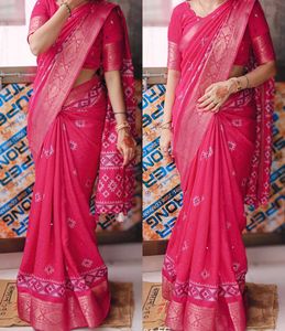 Elegant Pink Saree