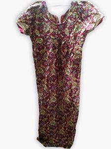 Combo Of 2 Night Dress Made O Cotten