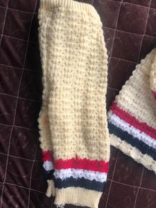 Girls Woollen Frock &amp; Pant