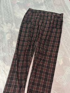 Chex Print Trouser