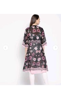 Madame Floral Print Kimono Shrug