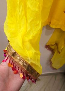 Ombre Chiffon Kurta And Dupatta