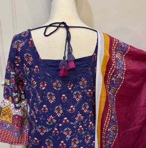 VISHUDH Pure Cotton Kurta Set