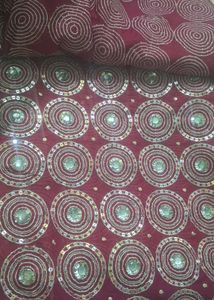 Maroon Embellished Saree