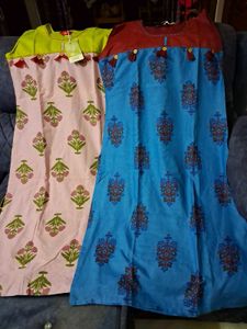 Beautiful New Cotton Kurti 42 Size