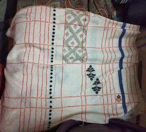 Fabric Pieces Of Three