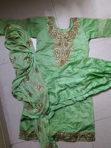 Kurta Set With Big Duppata