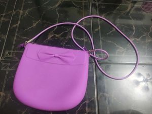 Combo Of 2 Mini Bags - One Silicon and 1 Leather