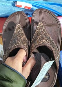 Sparkly Bata Flip Flops