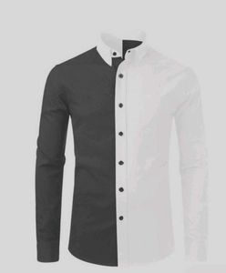 black and white combination shirt one free Gift🎁
