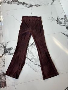 Brown Flared Pants