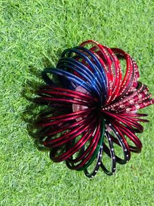Beautiful Party Wear Stone Bangles