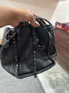 Genuine Leather Bucket bag