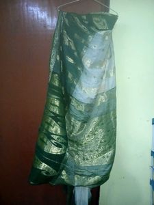 Green And Beige Saari