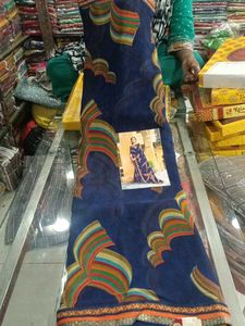 Elegant Blue Saree
