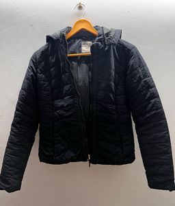 Black Puffer Padded Jacket