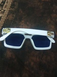 White Frame Sunglasses