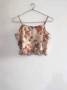 Floral Print Cami Top