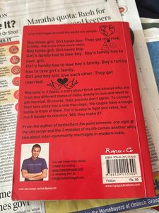 Chetan Bhagat 2 STATES