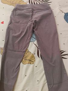 Gray Straight Leg Pants
