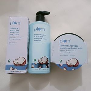 Plum Coconut Shampoo And Conditioner