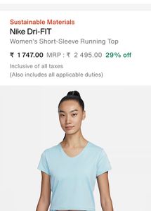 Nike Women Running Tee